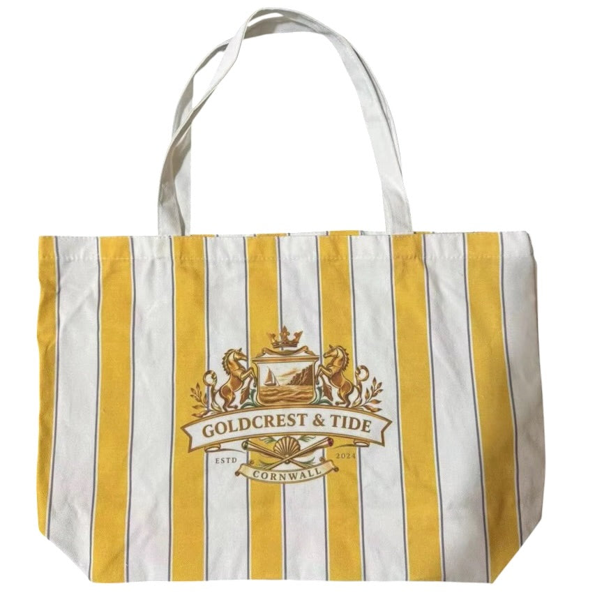 Goldcrest & Tide Heritage Stripe Beach Bag