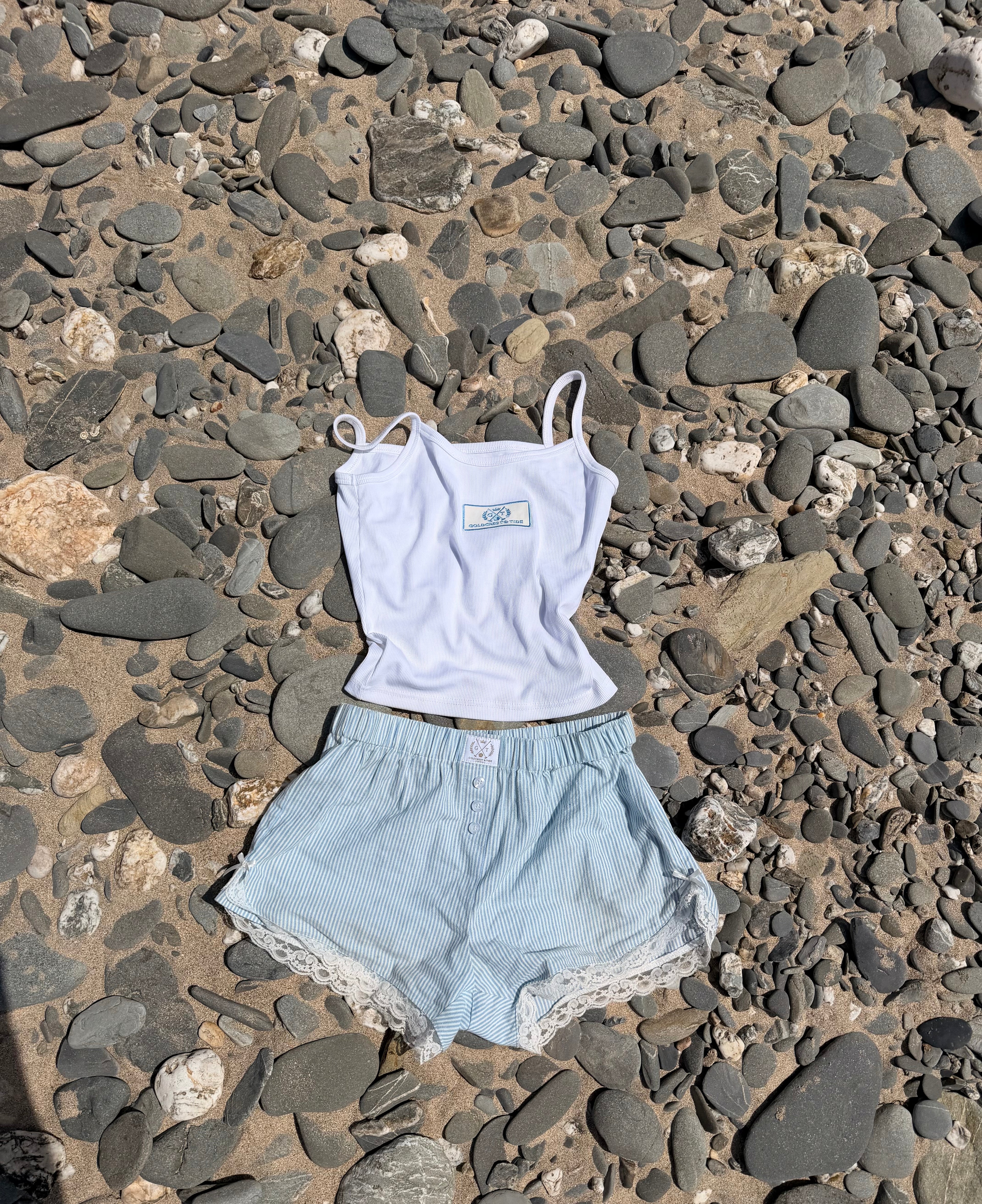 Simple Goldcrest & Tide string vest