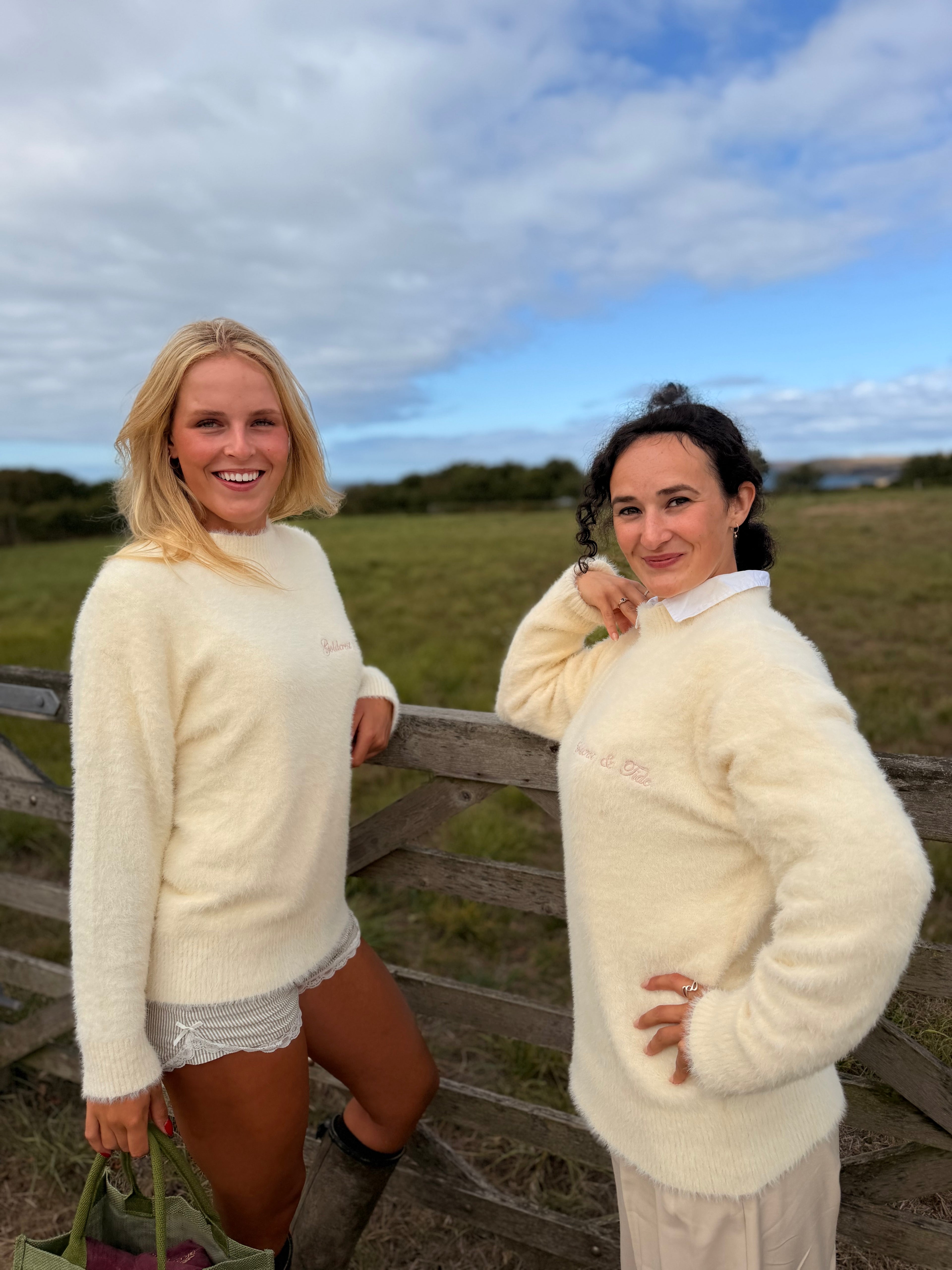 'Mink' Fluffy jumper